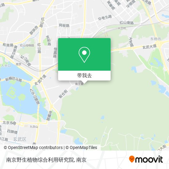 南京野生植物综合利用研究院地图