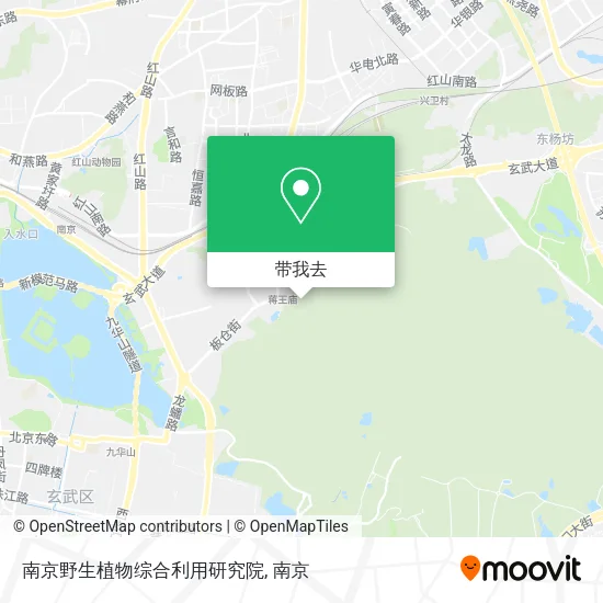 南京野生植物综合利用研究院地图