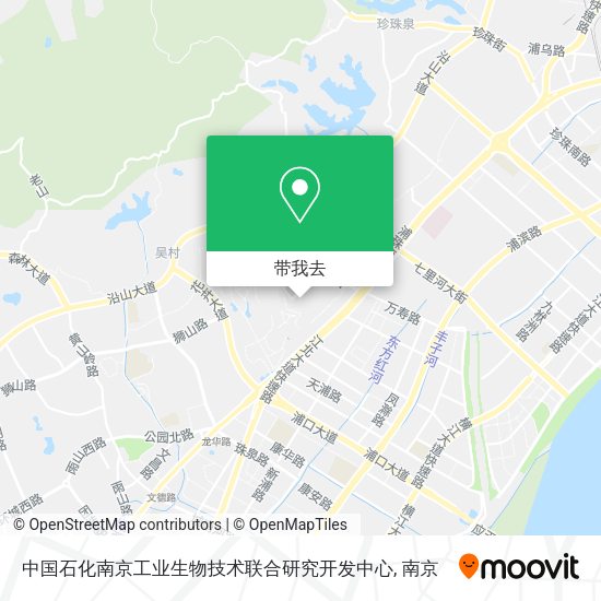 中国石化南京工业生物技术联合研究开发中心地图