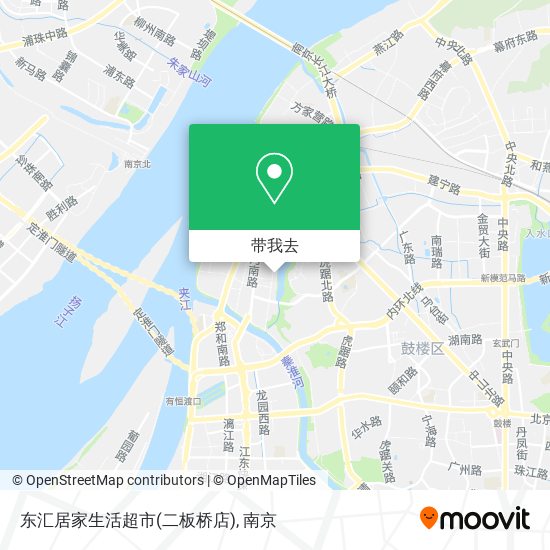 东汇居家生活超市(二板桥店)地图