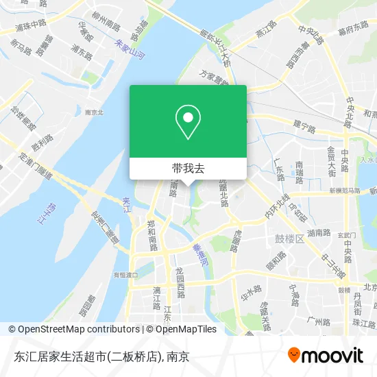 东汇居家生活超市(二板桥店)地图