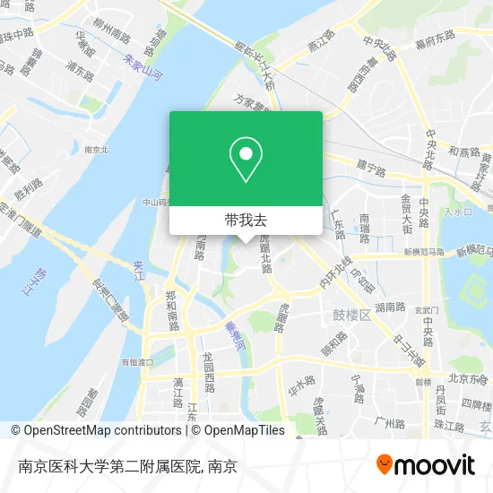 南京医科大学第二附属医院地图