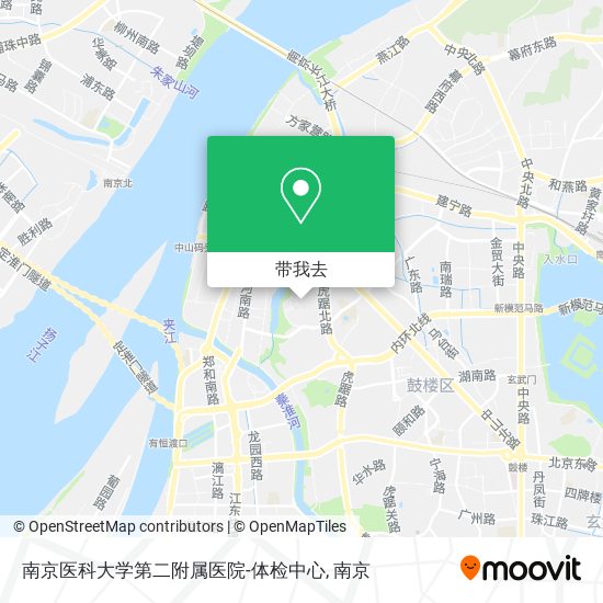 南京医科大学第二附属医院-体检中心地图