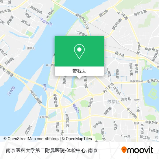 南京医科大学第二附属医院-体检中心地图
