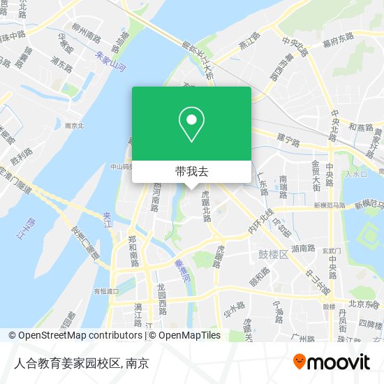人合教育姜家园校区地图