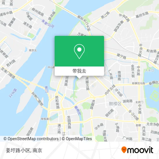 姜圩路小区地图