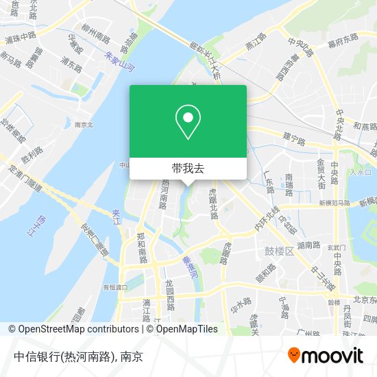 中信银行(热河南路)地图