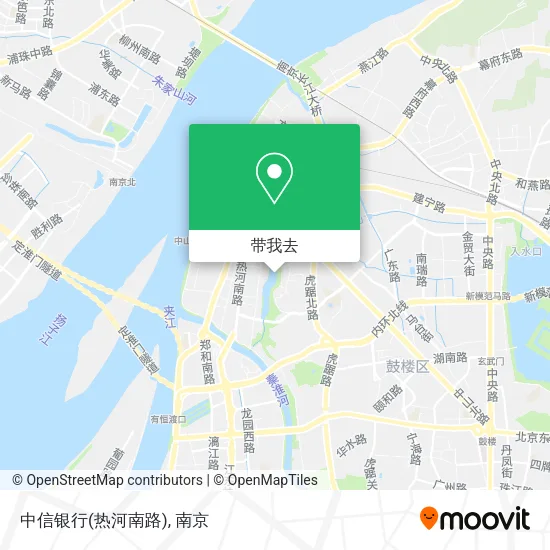 中信银行(热河南路)地图