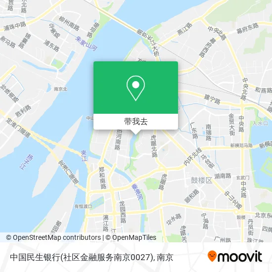 中国民生银行(社区金融服务南京0027)地图