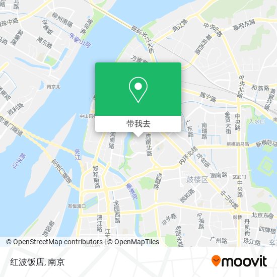 红波饭店地图