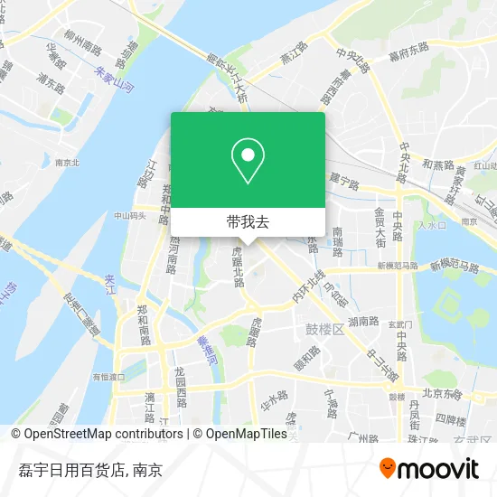 磊宇日用百货店地图