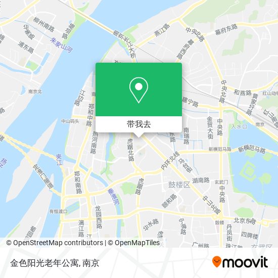 金色阳光老年公寓地图