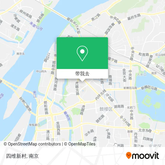 四维新村地图