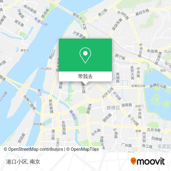 港口小区地图