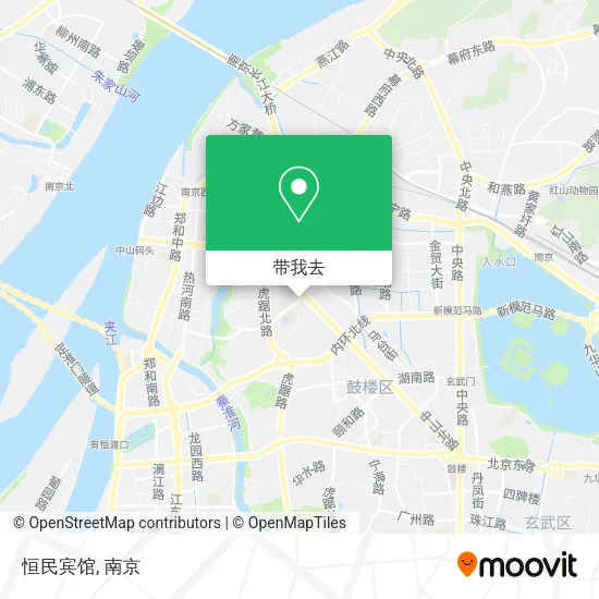 恒民宾馆地图