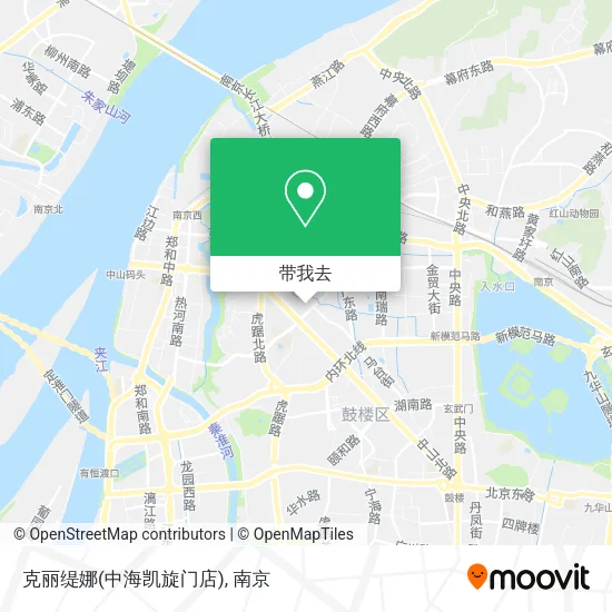 克丽缇娜(中海凯旋门店)地图