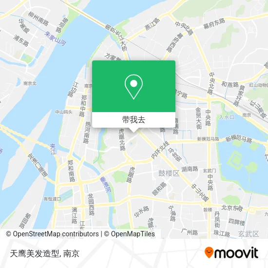 天鹰美发造型地图