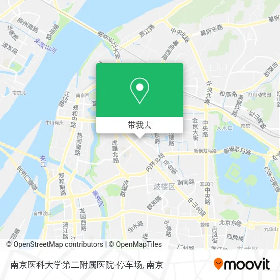 南京医科大学第二附属医院-停车场地图