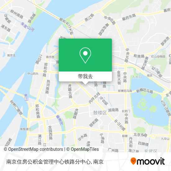 南京住房公积金管理中心铁路分中心地图