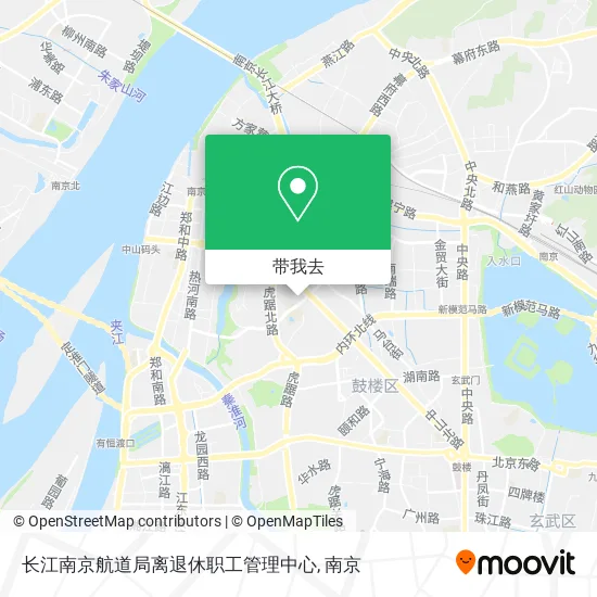 长江南京航道局离退休职工管理中心地图