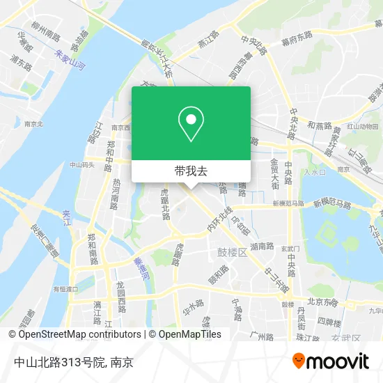 中山北路313号院地图