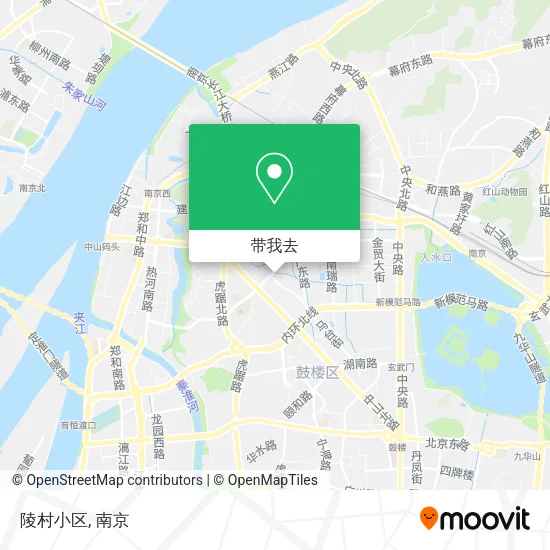 陵村小区地图