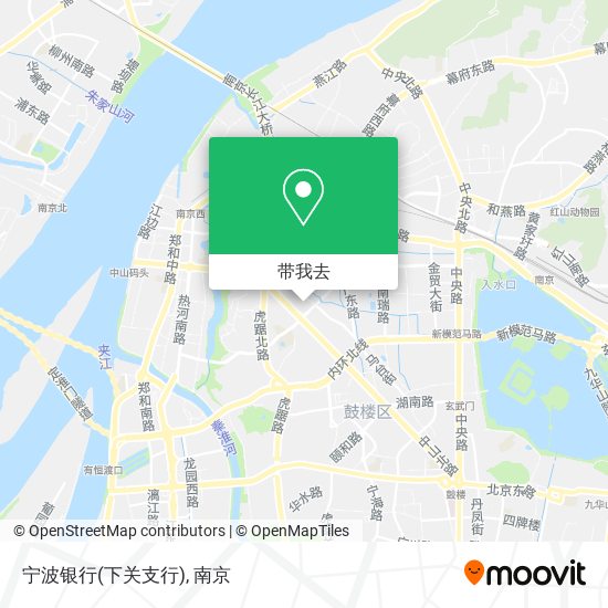 宁波银行(下关支行)地图