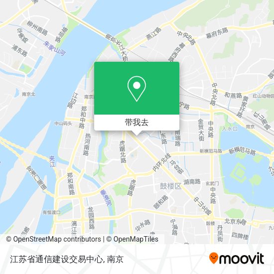 江苏省通信建设交易中心地图
