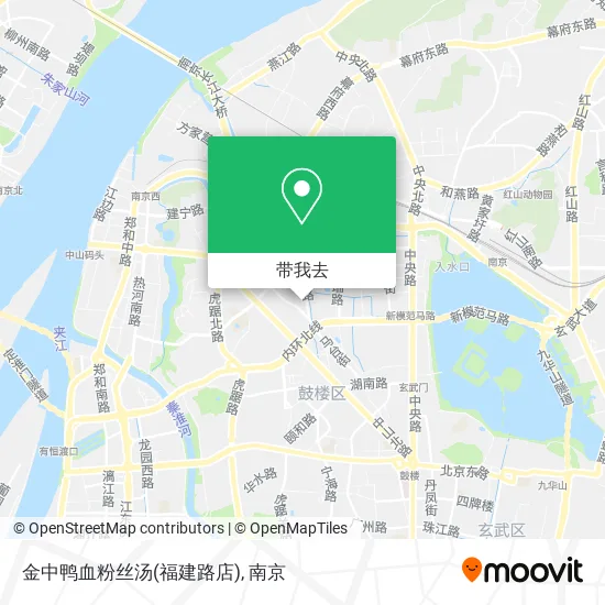金中鸭血粉丝汤(福建路店)地图