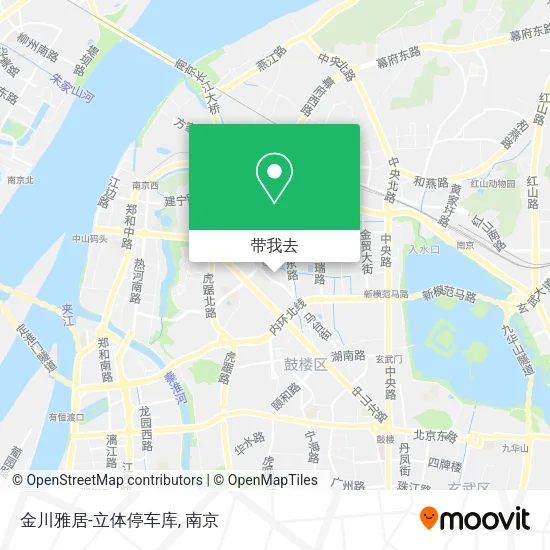 金川雅居-立体停车库地图