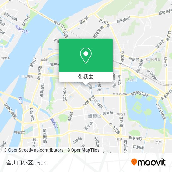 金川门小区地图