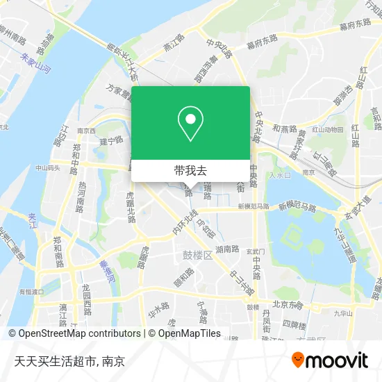天天买生活超市地图