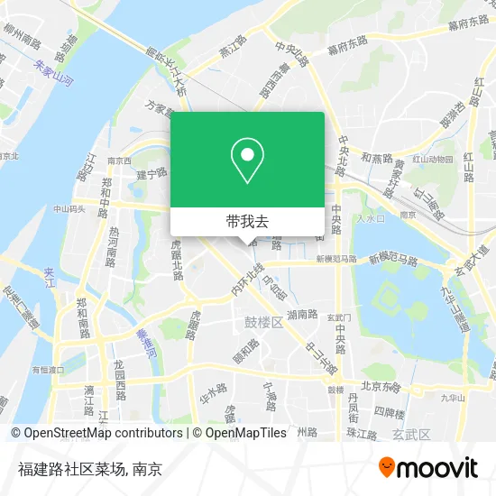 福建路社区菜场地图