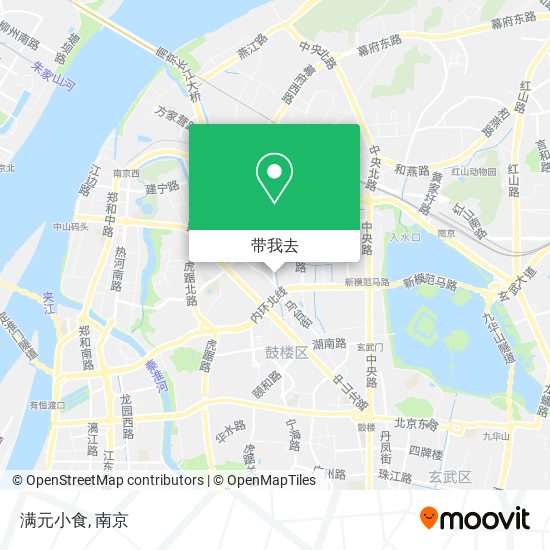 满元小食地图