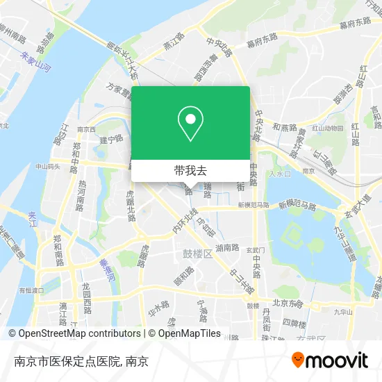 南京市医保定点医院地图