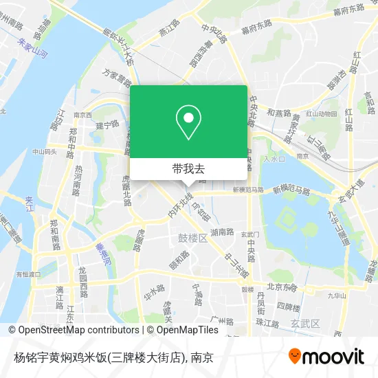 杨铭宇黄焖鸡米饭(三牌楼大街店)地图