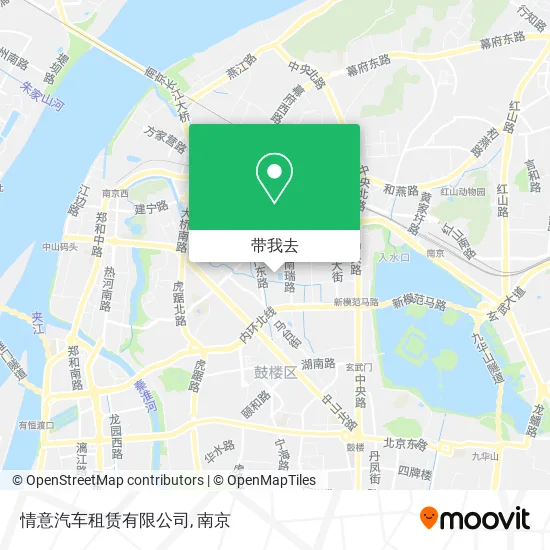 情意汽车租赁有限公司地图