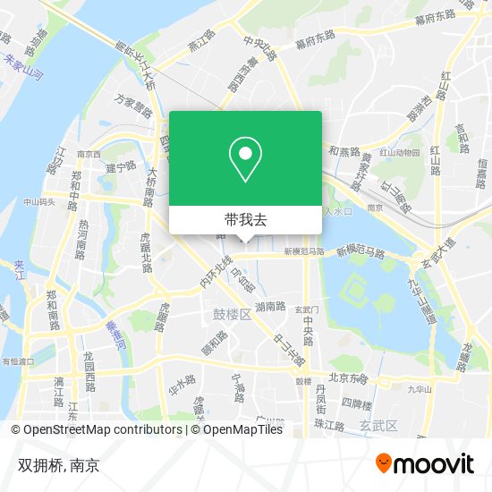 双拥桥地图
