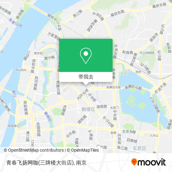 青春飞扬网咖(三牌楼大街店)地图