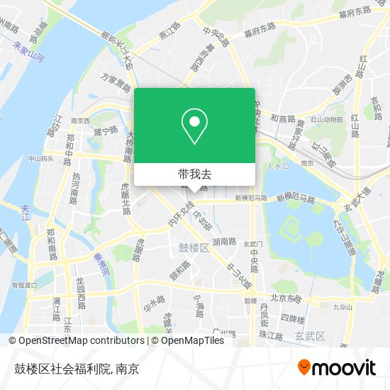 鼓楼区社会福利院地图