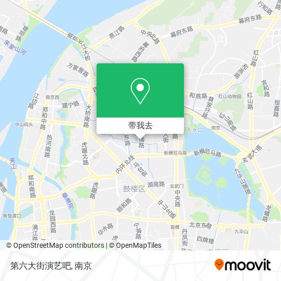 第六大街演艺吧地图
