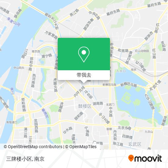 三牌楼小区地图