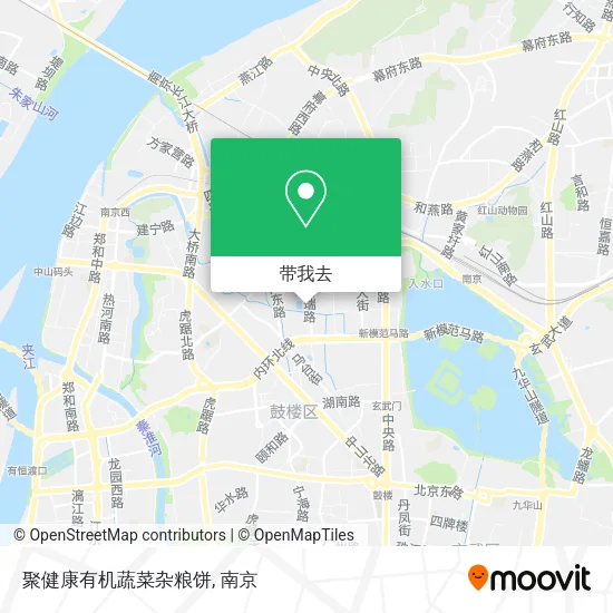 聚健康有机蔬菜杂粮饼地图