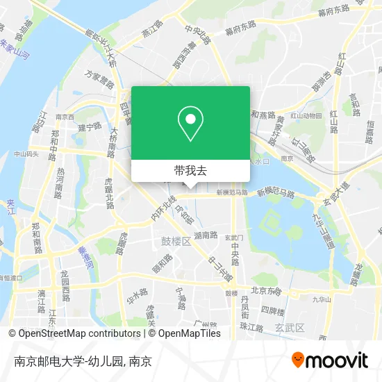 南京邮电大学-幼儿园地图
