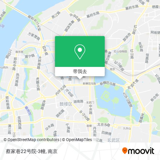 蔡家巷22号院-3幢地图