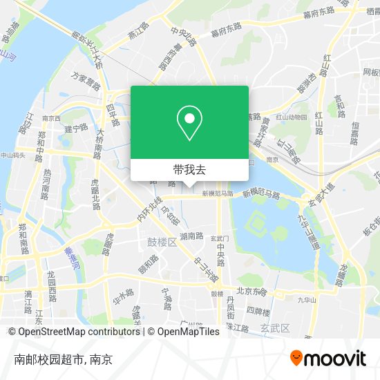 南邮校园超市地图