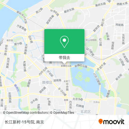 长江新村-15号院地图