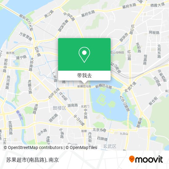 苏果超市(南昌路)地图
