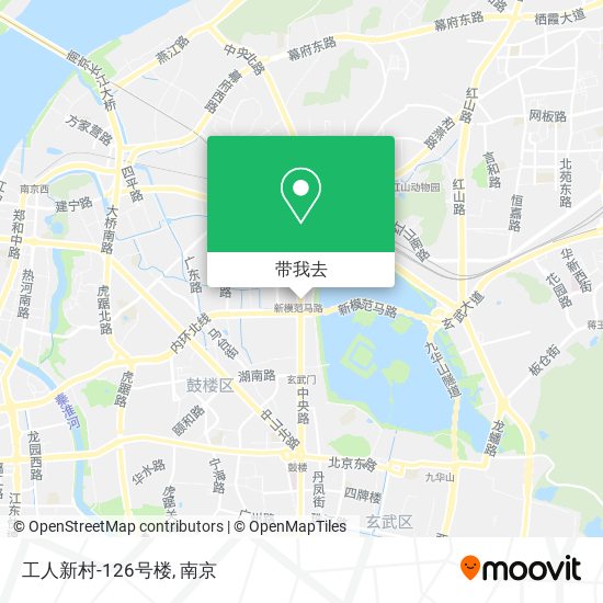 工人新村-126号楼地图