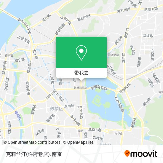 克莉丝汀(许府巷店)地图